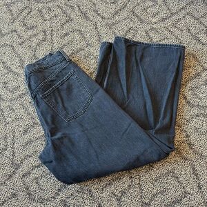 Old Navy High-Rise Baggy Wide Leg Black Jeans